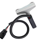 Crankshaft Position Sensor For Dodge And Jeep Drop In Replacement Fits Dodge B1500 B2500 B3500 Dakota 3.9L V6 5.2L V8 5.9L V8 Engines 1997 To 2003 Model Years, black wire harness and metal bracket