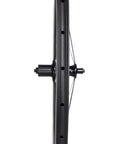 Side profile of 700C Road Bike Carbon Wheelset With 40mm UD X Weave Aero Rims And Rim Brake Surface, showing spoke detail.