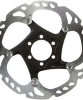 Xt Sm-rt86 203mm 6-Bolt Mtb Rotor One Color Finish Aluminum Carrier And Steel Rotor, front view