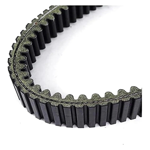 Heavy Duty Motorcycle Transmission Drive Belt For Hisun HS500 And HS700 Models Plus Forge Tactic Strike Quad Bike showing textured surface.