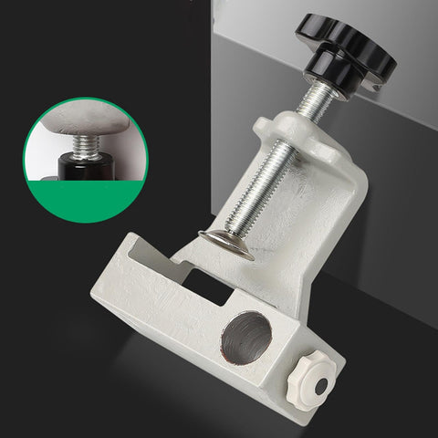 Portable Jewelry Table Clamp Vise And Bench Pin For Jewelry Making, Heavy Duty Metal Workbench Holder, Style B with close-up insert