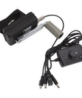 Portable Hand Crank Generator 30W High Efficiency Manual Power Supply For Outdoor Emergency Charging Alloy Black 902g