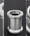 Beefy Heavy Duty Cable Roller Guide Wheel With Wide Flanges And Hollow Center Solid Steel Construction Smooth Machined Surface For Low Friction Cable Control Built For Workshops Construction Sites And 3 To 5 Ton Capacity, steel cable roller