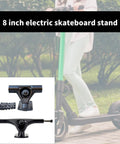 Powerful Drive Electric Skateboard Truck Built From Lightweight Aluminum Magnesium Alloys For 8-inch skateboard stand