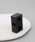 Two Pack 8mm Lead Screw Nut Block For OpenBuilds 3D Printer Workstations, black aluminum block for 8mm Acme screw