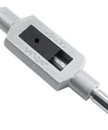 Adjustable Tap Wrench With Reamer Holder 1/4 To 3/4 Inch Capacity, showing durable hardened jaws and straight shank design.