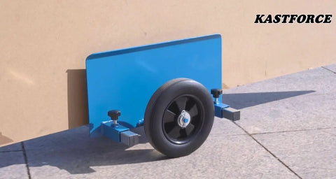 Super Strong Drywall Panel Dolly Hauls Six Hundred Pounds With Ease Using Eight Inch Puncture Proof Wheels And Handy Adjustable Clamp