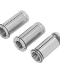 Top Tier Horett C25 Collet Chuck Holder Set With Three Sizes For 16mm 18mm And 20mm Tools High Carbon Steel Build shown from left angle.