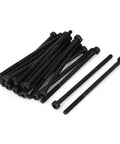Top Shelf M3x60mm Hex Socket Screws With Matte Black Finish Rock Solid High Strength Alloy Steel Partially Threaded Machine Bolts 20 Piece Bulk Pack arranged in a pile.