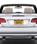 Anti Theft License Plate Screws Set In Rust Proof Stainless Steel With Tamper Resistant Locking Heads For Rear Plates