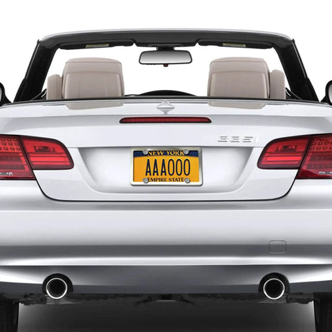 Anti Theft License Plate Screws Set In Rust Proof Stainless Steel With Tamper Resistant Locking Heads For Rear Plates