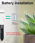 Battery installation guide for Intelligent Soil Moisture Sensor 3 Pack With Capacitive Probes, Zigbee Hub Required
