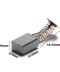 Close-up of a single carbon brush from Genmitsu Carbon Brush Replacement Set 20 Carbon Brushes For Electric Motors Trimmers Compact Routers