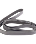 Heavy Duty Serpentine Belt Drive Tensioner Assembly Kit Replaces Worn Parts Keeps Engine Purring Smooth Without Annoying Noise On Road Upgraded Part Gives Control Over Car Saving Cash Returning You To The Road Smooth And Rad For Real Today gray rubber belt