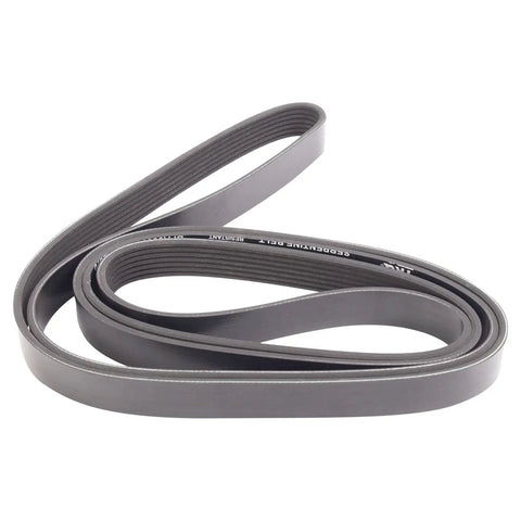 Heavy Duty Serpentine Belt Drive Tensioner Assembly Kit Replaces Worn Parts Keeps Engine Purring Smooth Without Annoying Noise On Road Upgraded Part Gives Control Over Car Saving Cash Returning You To The Road Smooth And Rad For Real Today gray rubber belt
