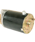 Close-up of 12V PMDD Starter For Onan KV Engines Replacement 191-1798 191-2312 191-2351 with 24 tooth gear, CCW rotation