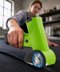 Electric Fabric And Cardboard Cutter, Smooth Cutting Machine With Durable Sk5 Blade, Eases Wrist Fatigue For Heavy Duty Shipping Box Trimming and Recycling Jobs Made Easy, cutting fabric.