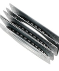 Rock Solid 6 Inch Lazy Susan Hardware 10 Pack Square Turntable Bearing Plate Zinc Plated Steel showing multiple plates stacked.