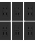Zap Your Gadgets Back To Life With This 42W Fast Charge Usb C Wall Charger, delivering four ports in smooth matte black.