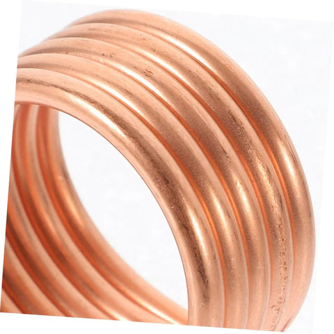Copper coil of RC Boat Brush Motor Water Cooling Jacket And Ring Kit For Heat Dissipation Durable Metal Cooling System