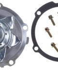 Premium Engine Water Pump Replacement For Cars And Light Trucks, OE Specifications, Leak Tested Seals And Bearings, Durable Castings, Plug N Play Direct Fit, Ready To Install, High Performance Upgrade 41020 with bolts and gasket
