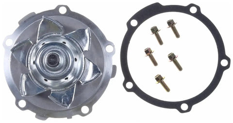 Premium Engine Water Pump Replacement For Cars And Light Trucks, OE Specifications, Leak Tested Seals And Bearings, Durable Castings, Plug N Play Direct Fit, Ready To Install, High Performance Upgrade 41020 with bolts and gasket