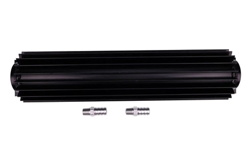 12 Inch Dual Pass Aluminum Transmission Cooler With One Quarter Inch NPT Fittings Universal Fit For C4 C6 700R4 4L60E 727 Transmission