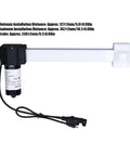 Top Shelf 9 Inch 230mm Recliner Motor Lift Chair Actuator Kit DC29V With Adjustable Switch durable motor with extended travel distance