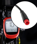 Close-up of 2-pin M6 male to female splitter in "Two Pack 2 Pin Bike Extension Cable M6 Male To Female Splitter 40cm Waterproof Wire For Electric Bike Sensor 26AWG Durable Lead Ensures Stable Signal Ready To Roll Easy Install"