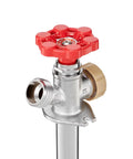 Frost Proof Outdoor Sillcock With No Fuss Anti Siphon Valve And Backflow Preventer Twelve Inch One Half Inch Push To Fit Connector