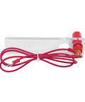 Pro Grade 390W Electric Spot Welder Kit cable and connector detail, showing red wires and metal connector for jewelry repair.