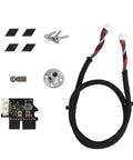 MMU3 Upgrade Kit For Multi Material 3D Printers From MMU2S To MMU3 With Blades Steel Ball PD Board And Cables MK4 Compatible Easy Install Plug And Play For I3 Style Printers Enhanced Material Handling, kit parts laid out