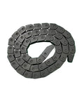 Heavy Duty Plastic Cable Drag Chain With Mounting Ends For 3D Printers And Diy Routers Forty Inch Span Fifteen By Thirty Mm Inside view of cable track loop.