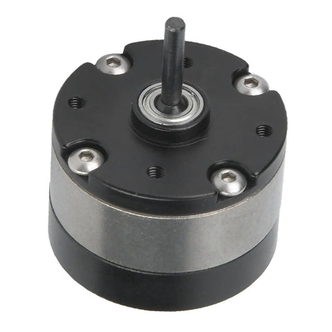 Planetary Gearbox Reduction Motor For RC Cars And Trucks High Performance Transmission compact all-metal front view