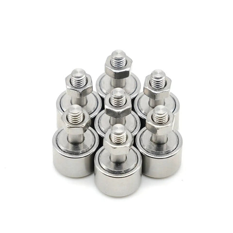 Badass M12 Bolt Shape Cam Follower Bearing Wheel Needle Roller Beefy Industrial Machine Spec Durable Wear Resistant Precision Engineered For Smooth Reliable Power Transfer