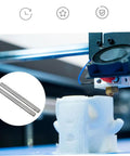 Two Piece Linear Rail Guide Kit For CNC Machines And 3D Printers Pro Grade High Precision Aluminum Rails For Automated Equipment Smooth Linear Motion Accessories For Precise Milling Routing And Printing Projects, 2 rods in use
