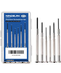 Top Shelf Precision Screwdriver Set Featuring Flathead And Phillips Bits For No Sweat Electronics Repairs On Laptops Phones Watches Cameras And Tiny Tech Gadgets in a compact case.