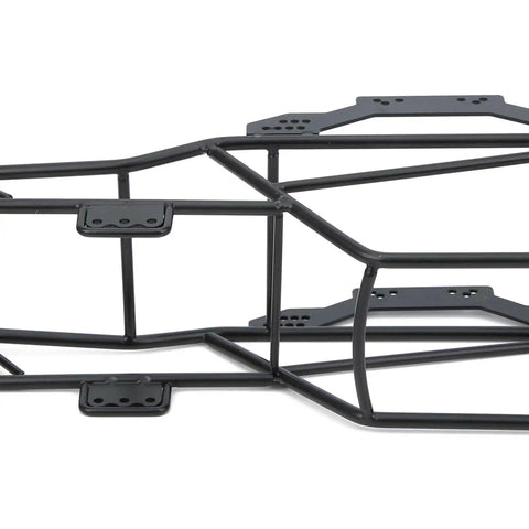 Heavy Duty RC Roll Cage Metal Frame For 1/10 Scale Crawler Trucks Full Tube Chassis Durable Black Metal Construction 355mm Length
