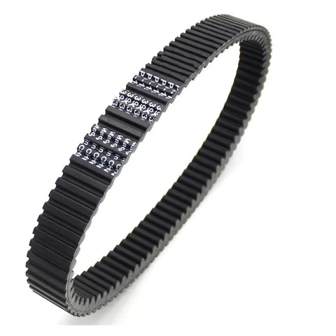 Top Notch V-Drive Belt For BMW X5 X6 Z6 520L Motorbike Replacement, robust black rubber design with teeth.