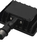 Close-up of a waterproof LED flood light housing connector for 16 Pack Tough As Nails Led Small Flood Light Pumping Out Bold 5000K Daylight.