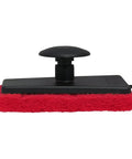 All-Purpose Scrubber Pad With Ergonomic Handle In Red, Available In Fine, Medium, And Coarse Textures For Boats