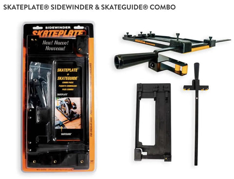Precision Rolling Cut Guide For Right Blade Circular Saws transforms your sidewinder with skateplate and skateguide combo for accurate cuts.