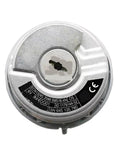 Absolute Rotary Encoder With Integral Bearing 2048 Resolution 5MS16XN Interface for Printing Machinery, top view