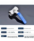 Rock Solid Stainless Steel BSP Female Thread Ball Valve Featuring Slick Rotating Handle And Zero Drip Leak Proof Seal Ideal For Heavy Duty Plumbing And Fast Piping Upgrades in DN32 size.
