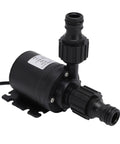 19W Submersible Water Pump With 5M Head Brushless Motor Ultra Quiet Performance For Fountains Aquariums Solar Systems US Plug