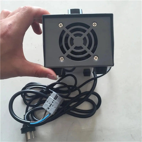 Heavy Duty 24V 15A Battery Charger For QqE360-15Ch24 Floor Scrubber Electric Forklift & Hydraulic Handling Stacker with cooling fan.