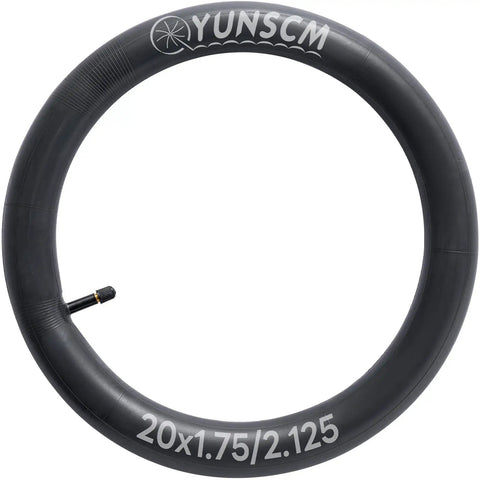 Bombproof 20 Inch Bike Inner Tube With 32mm Schrader Valve for 20x1.75 to 20x2.125 Tires, Durable Butyl Rubber