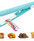 Portable Handheld Bag Sealer For Snacks And Food Storage Heat Vacuum Sealing Gadget With Power Cable sealing a snack bag