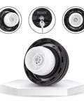 Locking Gas Cap For Smart 1 SUV 2023 2024 Plus Anti Theft Security, Heavy Duty Fuel Cap Replacement With Precision Lock Cylinder And Spare Keys For Total Fuel Security And Peace of Mind, black and white