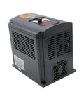 Dope Inverter Variable Frequency Drive VFD For Spindle Tools 110V 220V 400Hz Single Phase 1.5KW 2.2KW 3.3KW Motor Controller With Smooth Speed And Easy Setup And Lasting Durability, black VFD unit with cooling fan